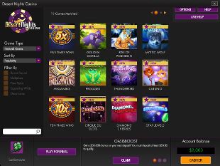 desert nights casino download